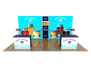 10x20 trade show display