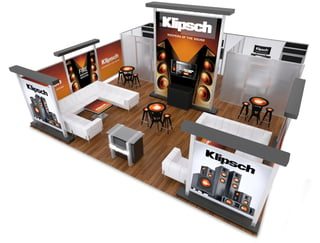 20x20 rental trade show booth the tradeshow network