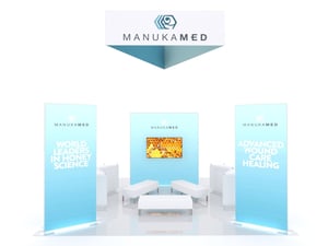 20x20 booth design