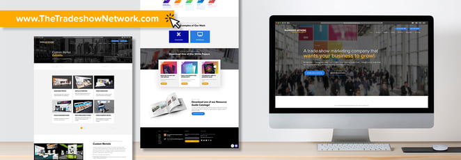 trade show marketing website