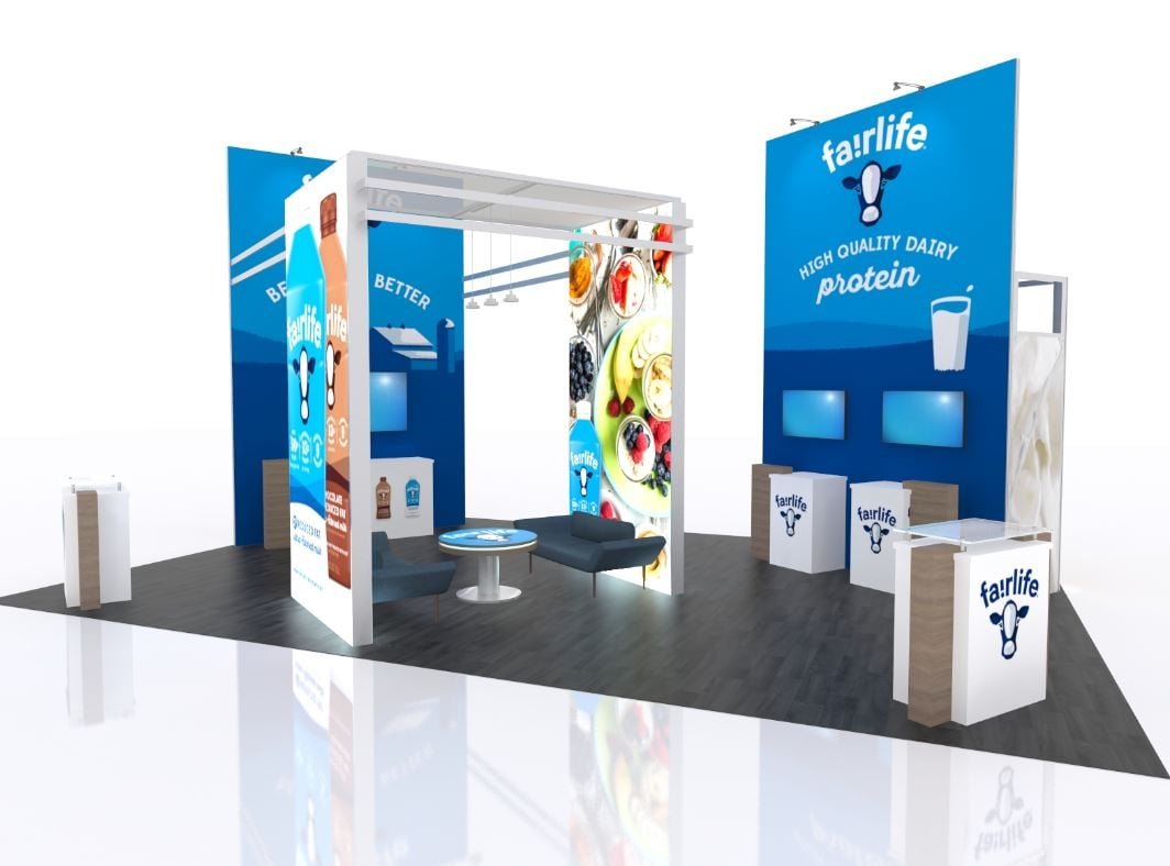 20x20 rental booth