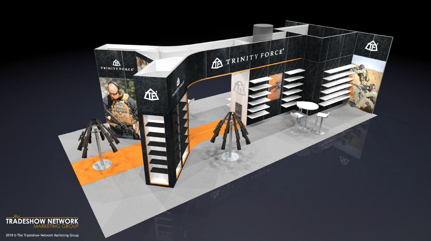 20x40 trade show exhibit