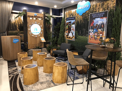 custom trade show booth