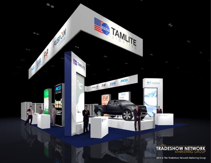 20x30 exhibit for pack expo las vegas
