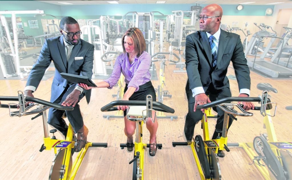 New Trade Show Trend: Wellness Lounges, Sweatworking, and Work Fitness Programs