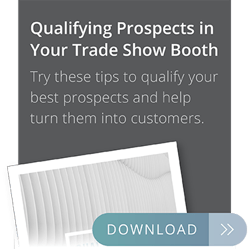 qualifying prospects in your trade show booth