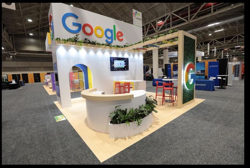 trade show rental booth