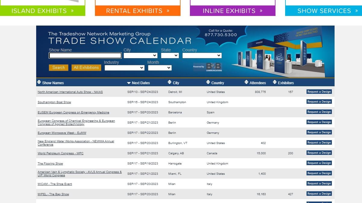 tradeshowcalendar