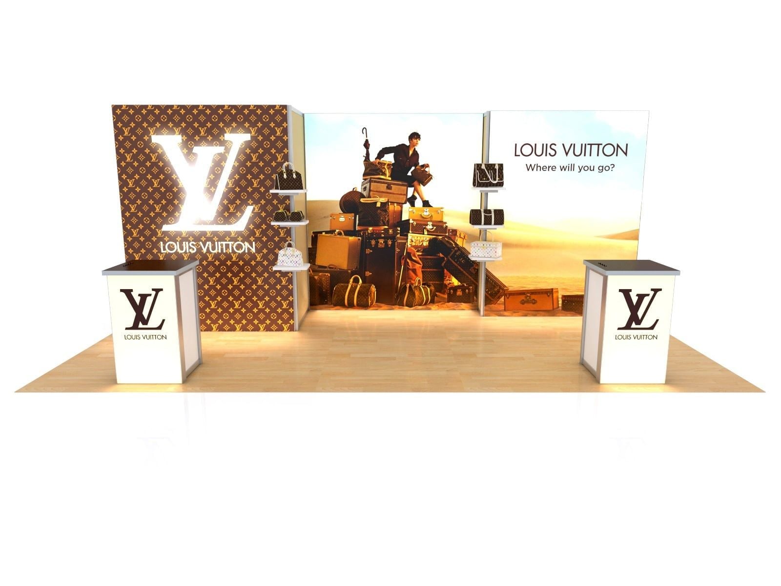 10x20 trade show exhibit