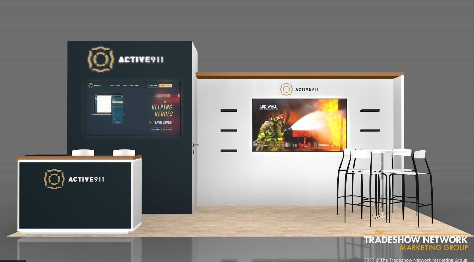 10x20 exhibit design