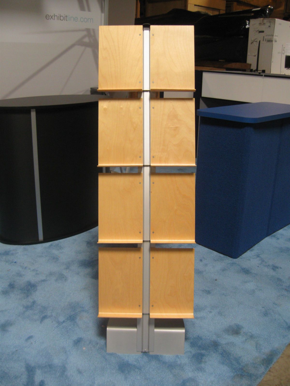 LNT-LR-45 Single Wood Literature Rack (double is pictured) $35