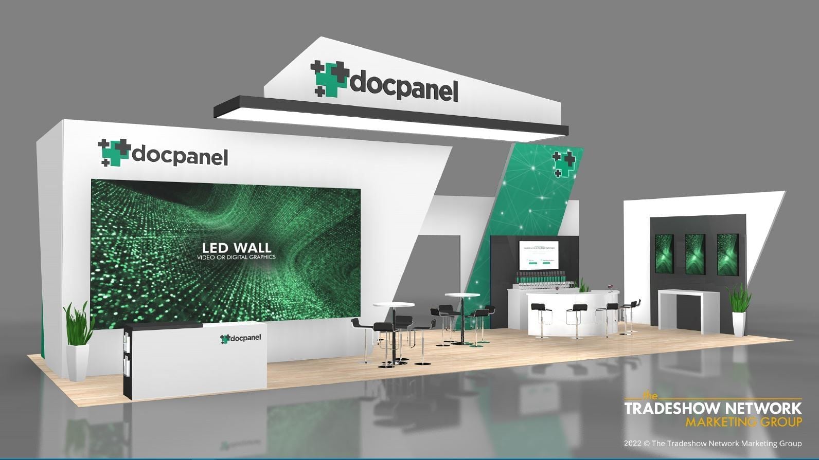 Light Up the Show Floor: Why LED Tiles Are the Hottest Trend in Rental Trade Show Exhibits