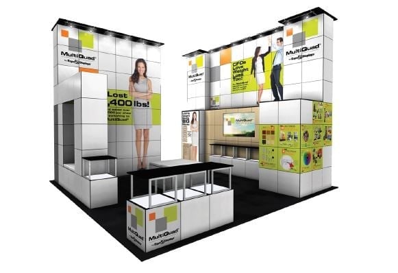 20x20 trade show exhibit