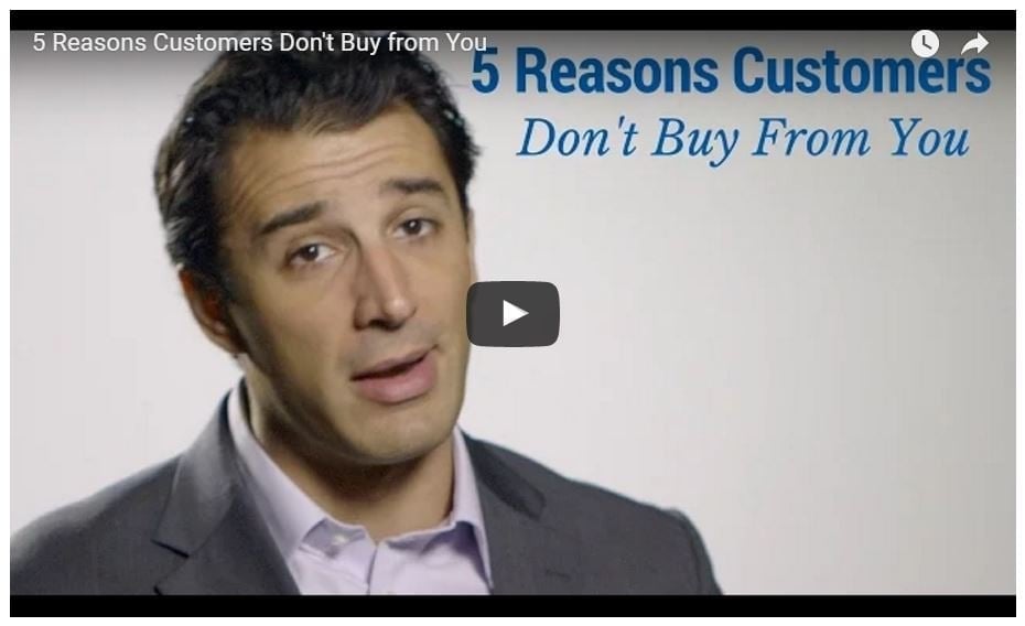5 Reasons Why Prospects Don’t Buy From You