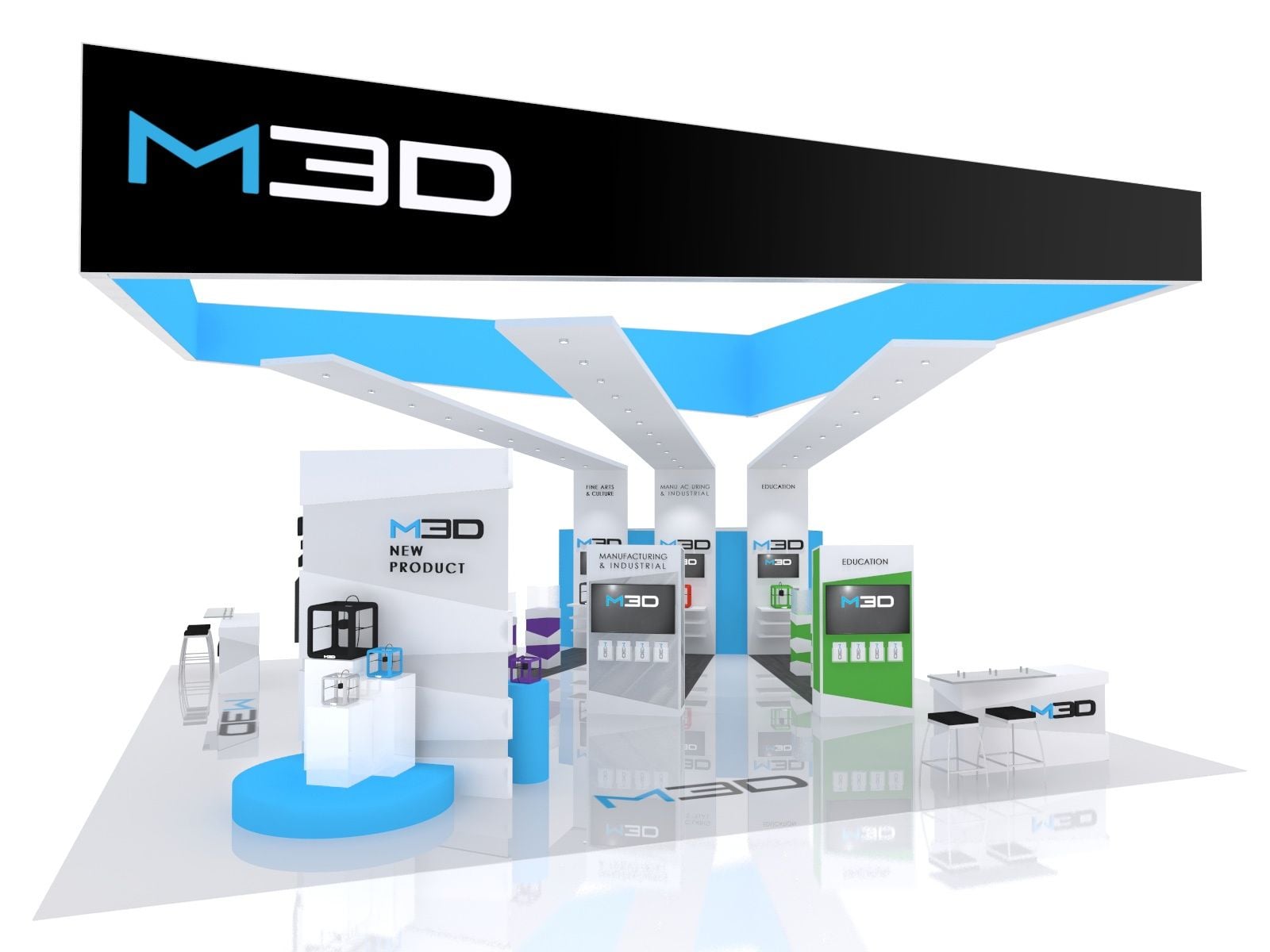Custom Rental Exhibits Discounted for the 2018 CES Show in Las Vegas