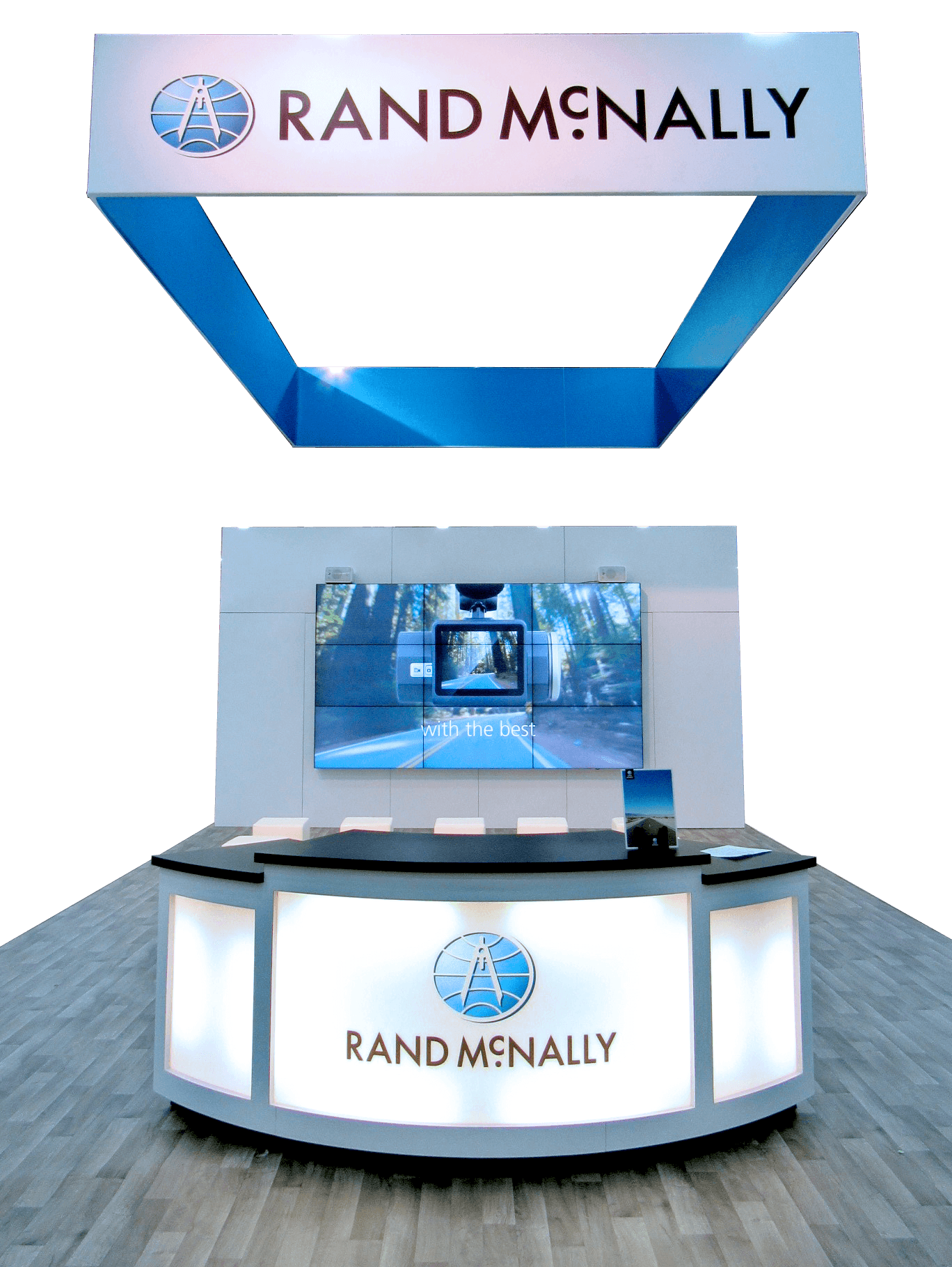 20x20 trade show booth from the tradeshow network