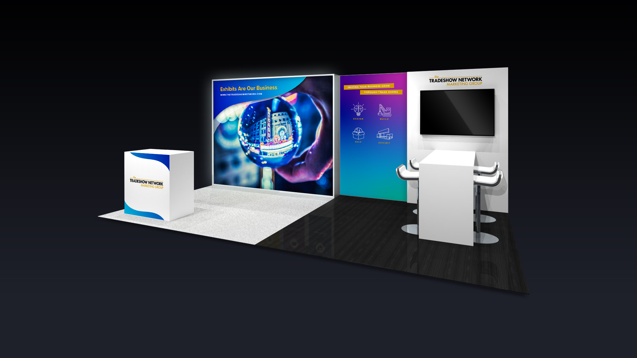 10x20 rental booth