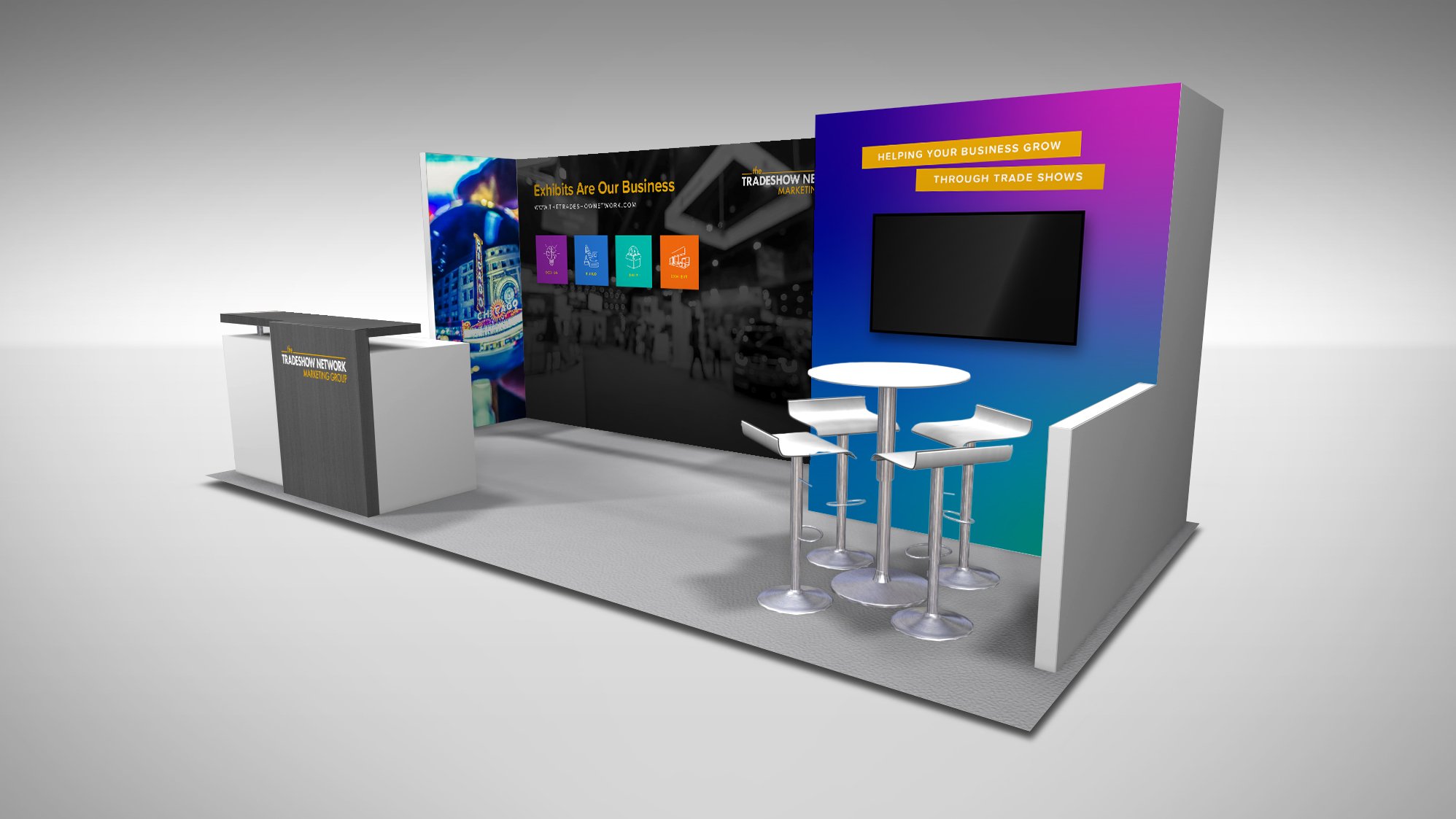 10x20 rental booth