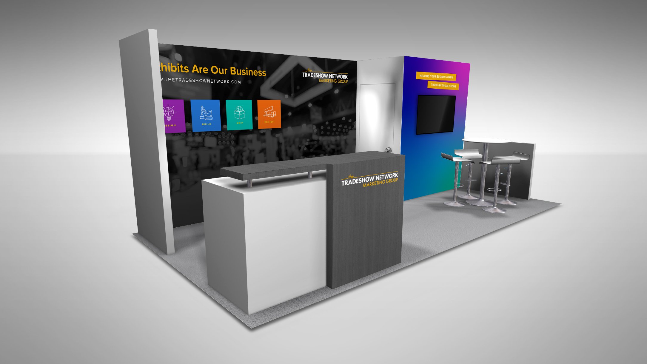 10x20 inline booth