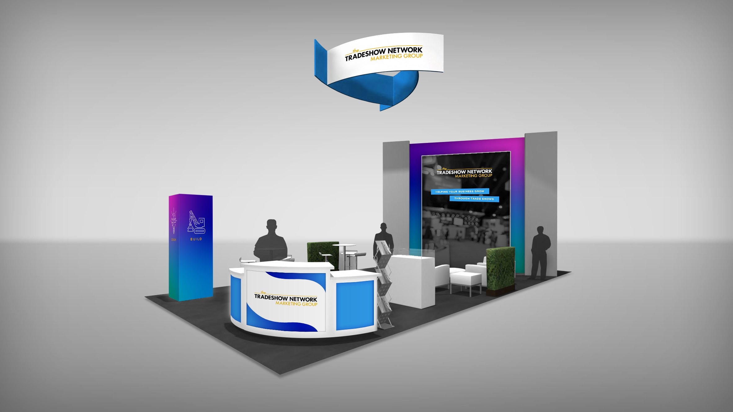 20x40 Trade Show Stand