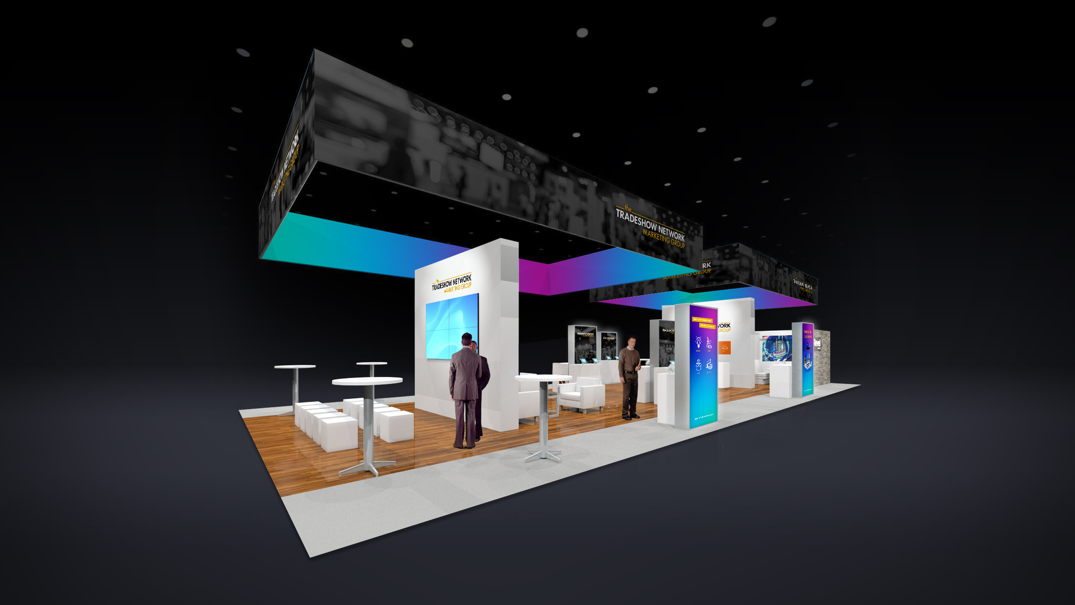 30x70 Trade Show Exhibit