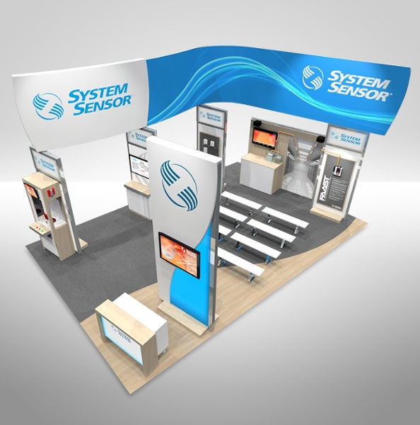 20x20 trade show booth design for windpower