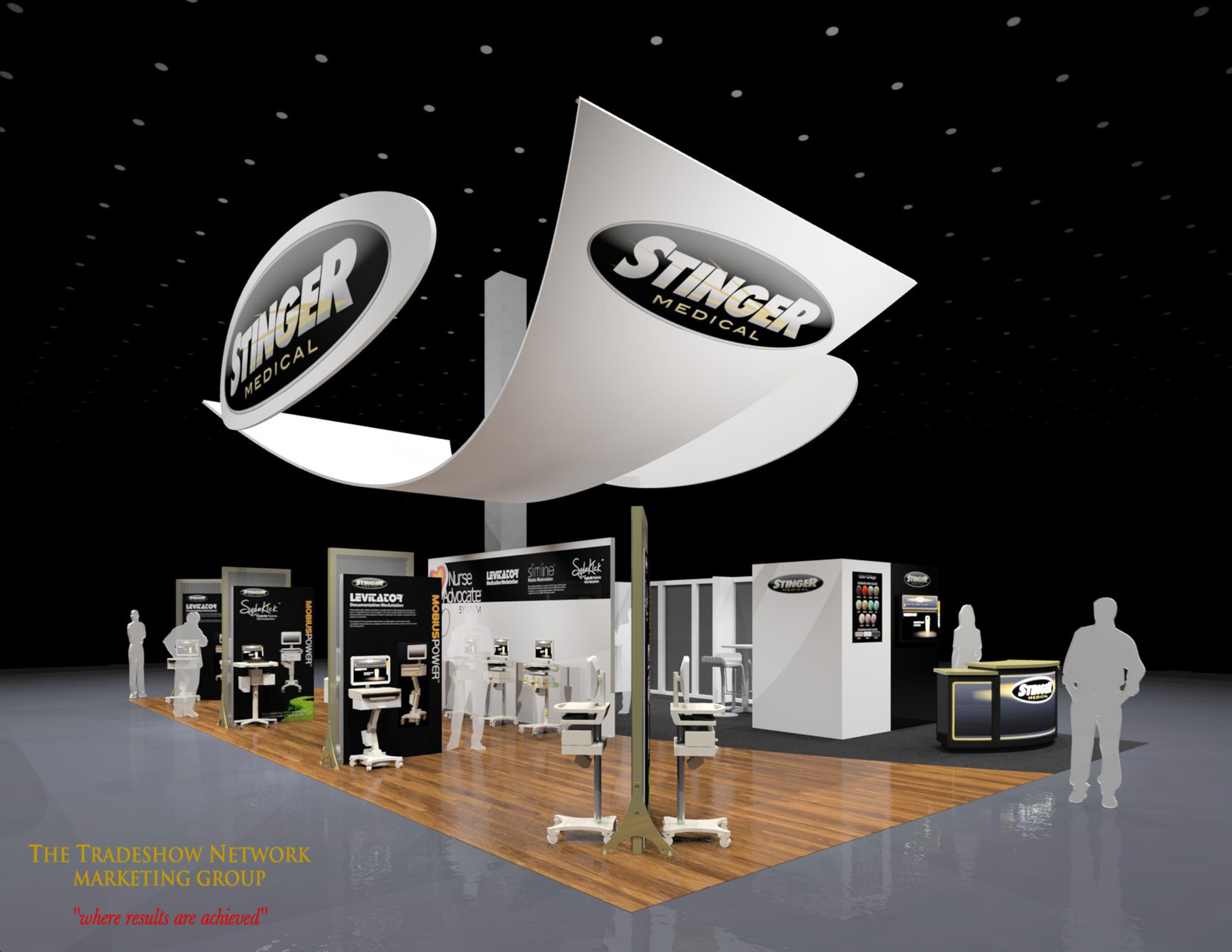Medical Trade Show Booth - HIMSS