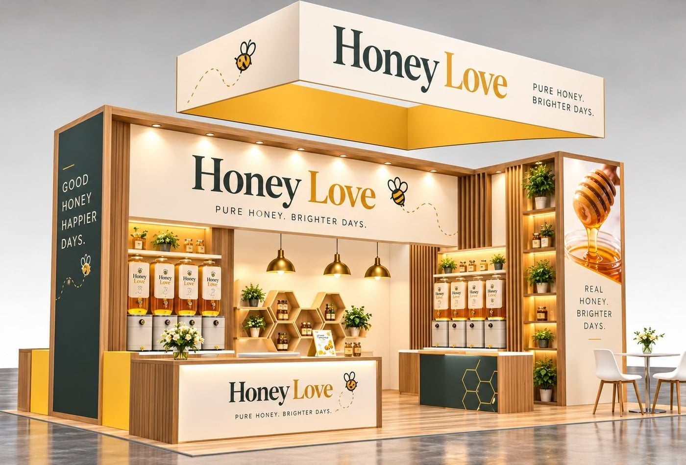 20x30 FOOD SHOW Rental 