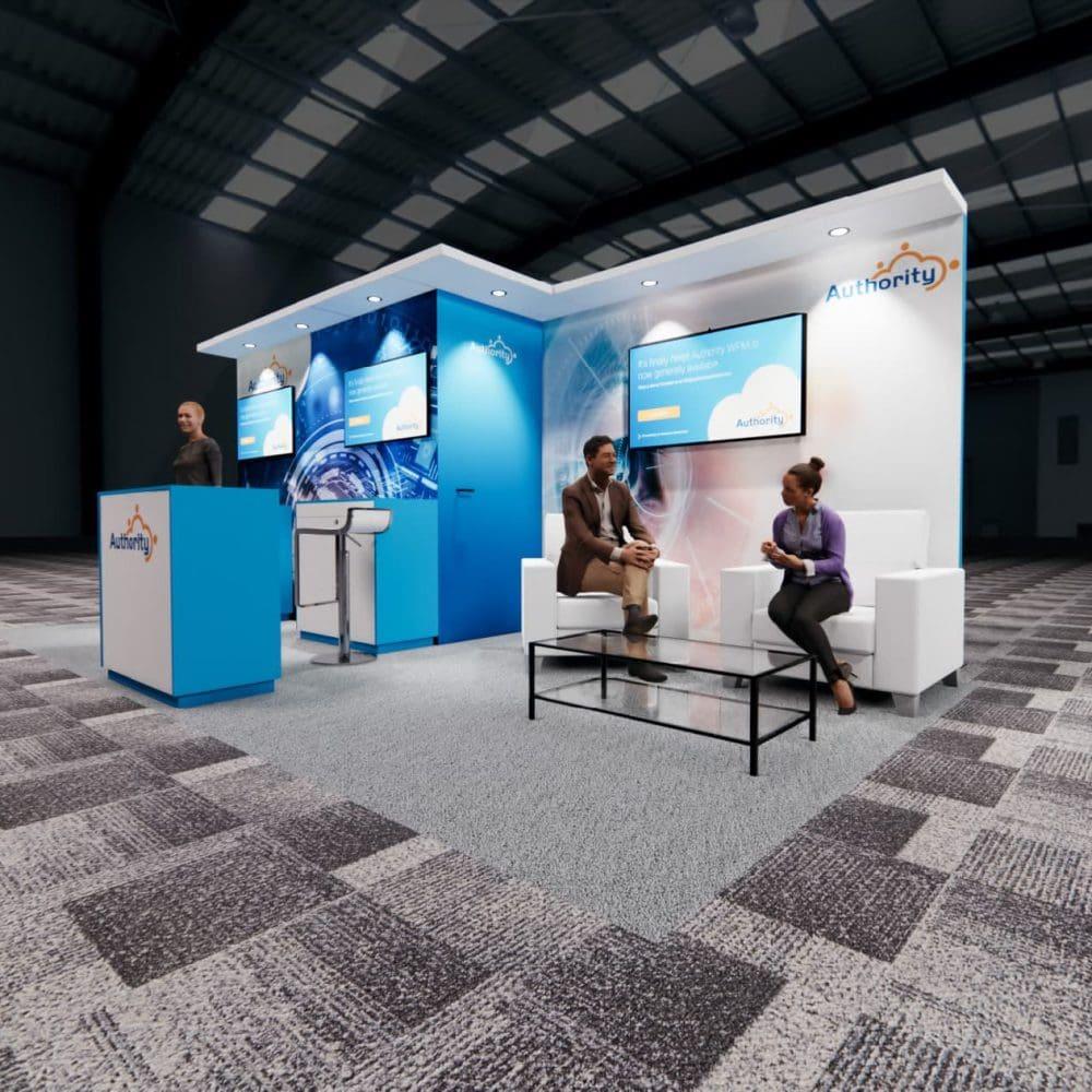 inline 10x20 rental booth